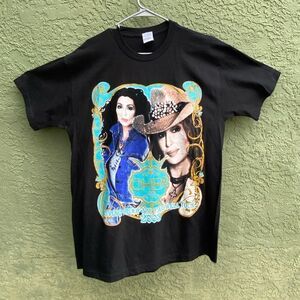NWOT VTG CHER Black Living Proof Farewell Tour 2003 Crewneck T-shirt -Size Large